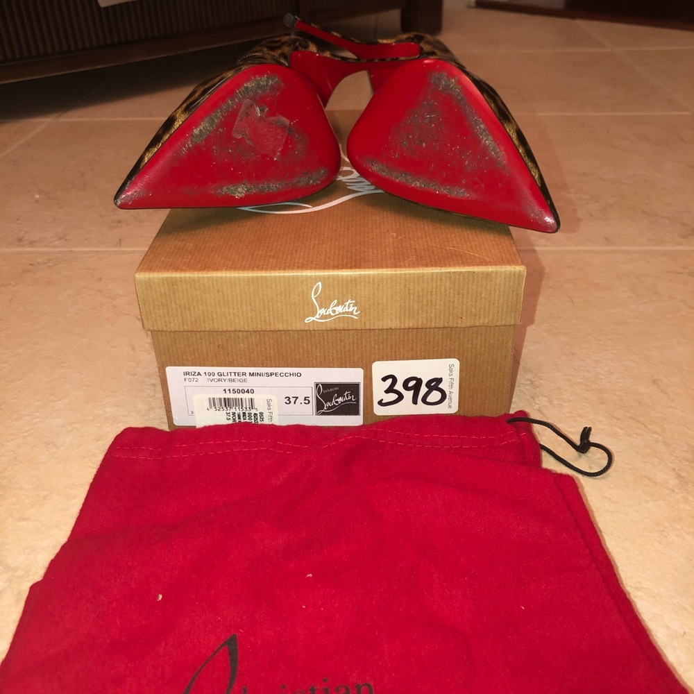 Leopard so Kate’s Gently used once - Picture 3 of 4